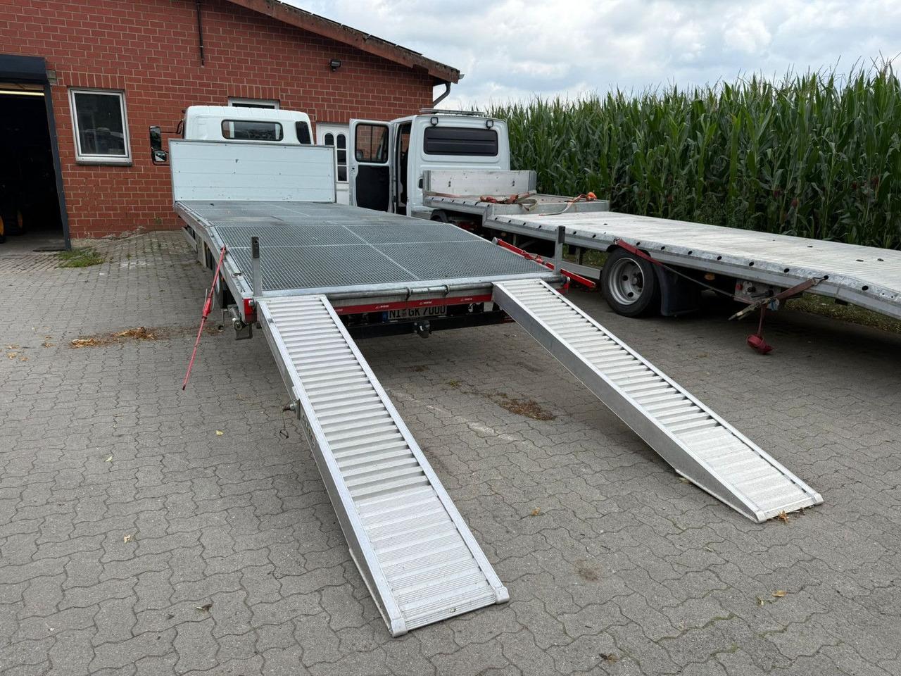 Flatbed van Mitsubishi Fuso Canter 7C18 Arbeitsbühnentransporter Mitsubishi Fuso Canter 7C18 Arbeitsbühnentransporter- Photo 3