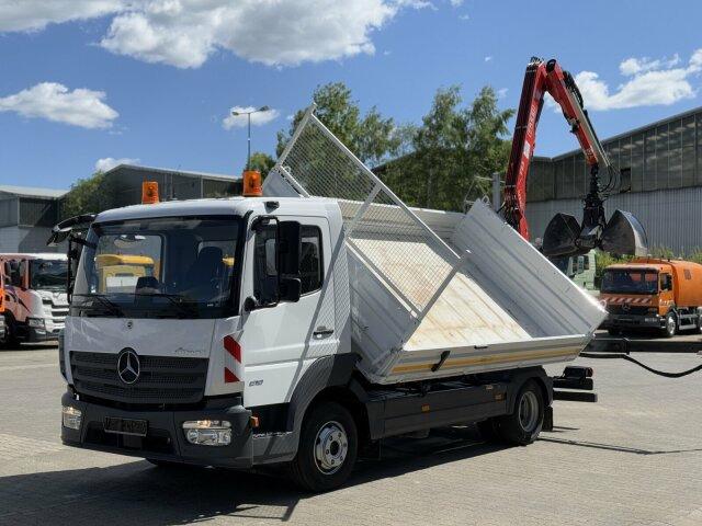 Tipper van ATEGO 818 4x2 Euro 6 Kipper Kran FASSI F65B.0.22 ATEGO 818 4x2 Euro 6 Kipper Kran FASSI F65B.0.22- Photo 4
