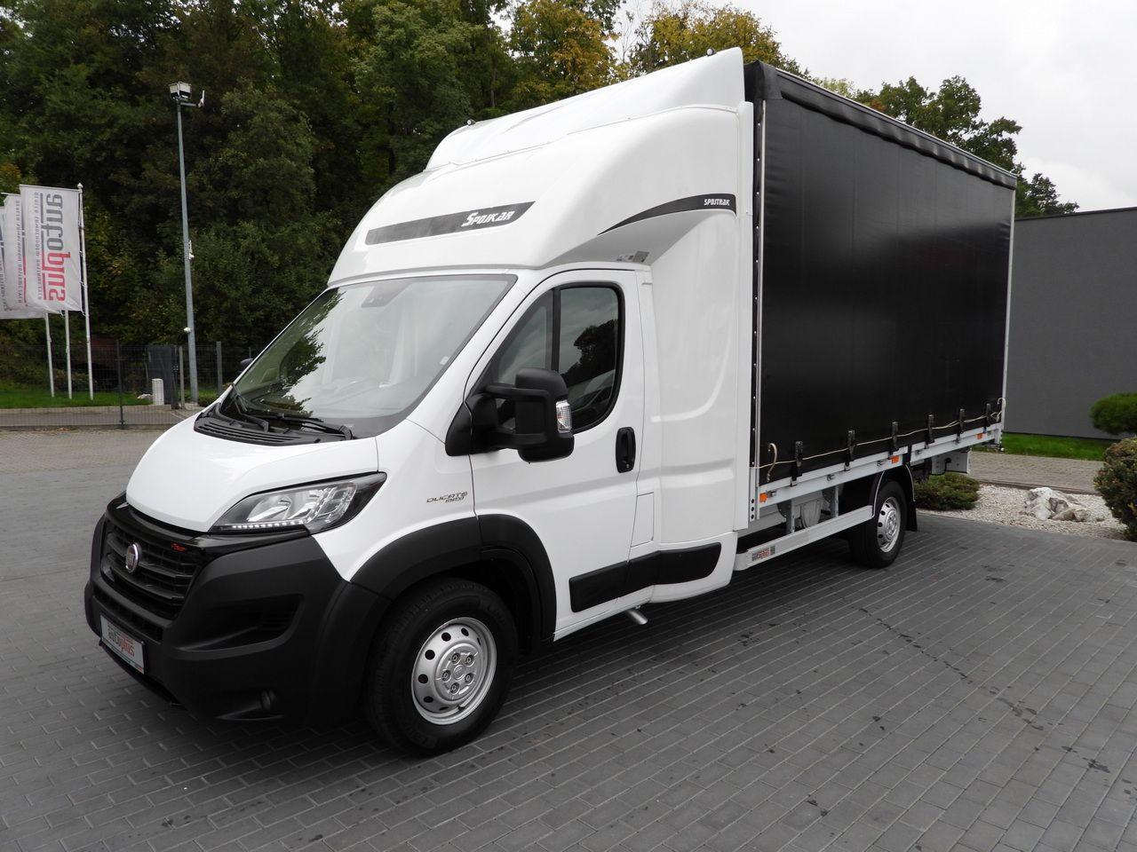 Curtain side van DUCATO TARPAULIN 9 PALLETS CRUISE CONTROL LED LIGHTS PNEUMATICS AIR CONDITIONING 180HP DUCATO TARPAULIN 9 PALLETS CRUISE CONTROL LED LIGHTS PNEUMATICS AIR CONDITIONING 180HP- Photo 6