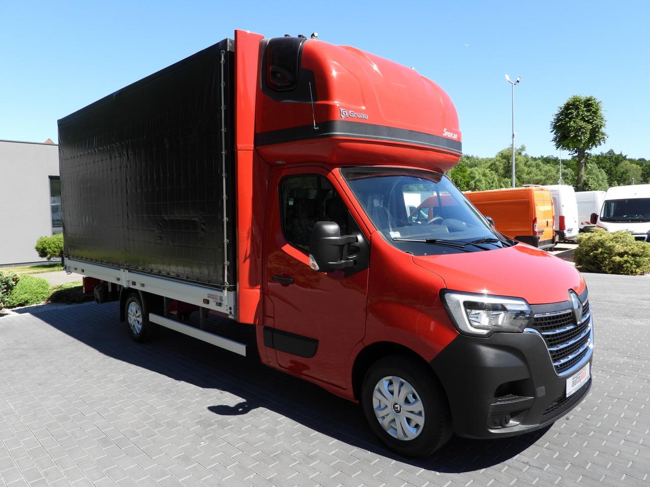 Transporter mit Plane MASTER TARPAULIN WEBASTO CRUISE CONTROL LED LIGHTS PNEUMATICS AIR CONDITIONING 165HP MASTER TARPAULIN WEBASTO CRUISE CONTROL LED LIGHTS PNEUMATICS AIR CONDITIONING 165HP- Photo 4