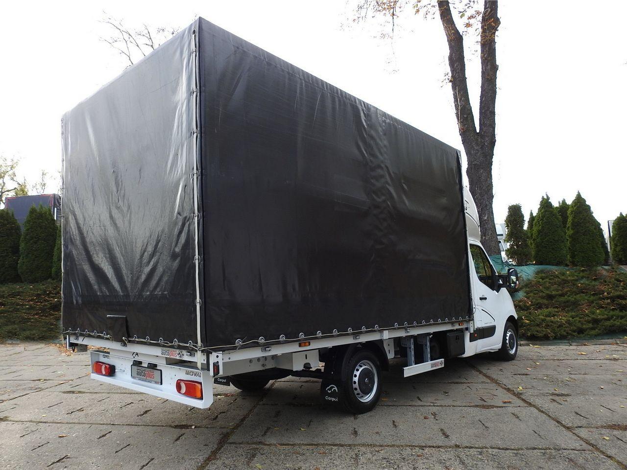 Curtain side van MOVANO TARPAULIN 10 PALLETS WEBASTO CRUISE CONTROL LED LIGHTS PNEUMATICS AIR CONDITIONING 165HP MOVANO TARPAULIN 10 PALLETS WEBASTO CRUISE CONTROL LED LIGHTS PNEUMATICS AIR CONDITIONING 165HP- Photo 3