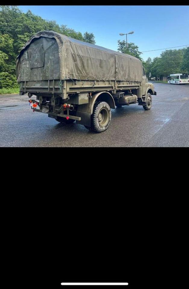 Transporter mit Plane MAN 11.136 HA 4X4*H-zul.*schön*ex belg. Armee MAN 11.136 HA 4X4*H-zul.*schön*ex belg. Armee- Photo 7
