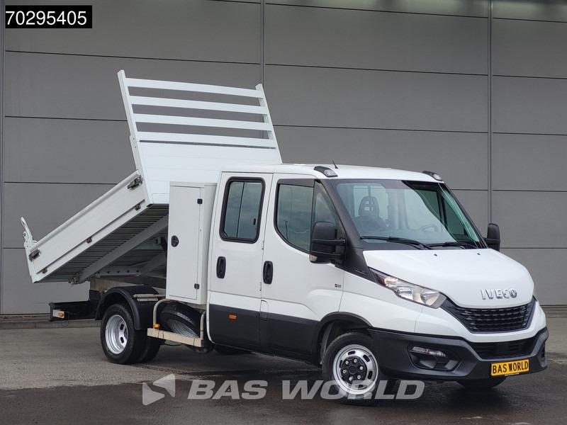Kipper Transporter Daily 35C14 Kipper met Kist Dubbel Cabine Dubbellucht 3,5t Trekhaak Airco Cruise Euro6 Kieper Tipper Benne Airco Trekhaak Cruise contr Daily 35C14 Kipper met Kist Dubbel Cabine Dubbellucht 3,5t Trekhaak Airco Cruise Euro6 Kieper Tipper Benne Airco Trekhaak Cruise contr- Photo 3