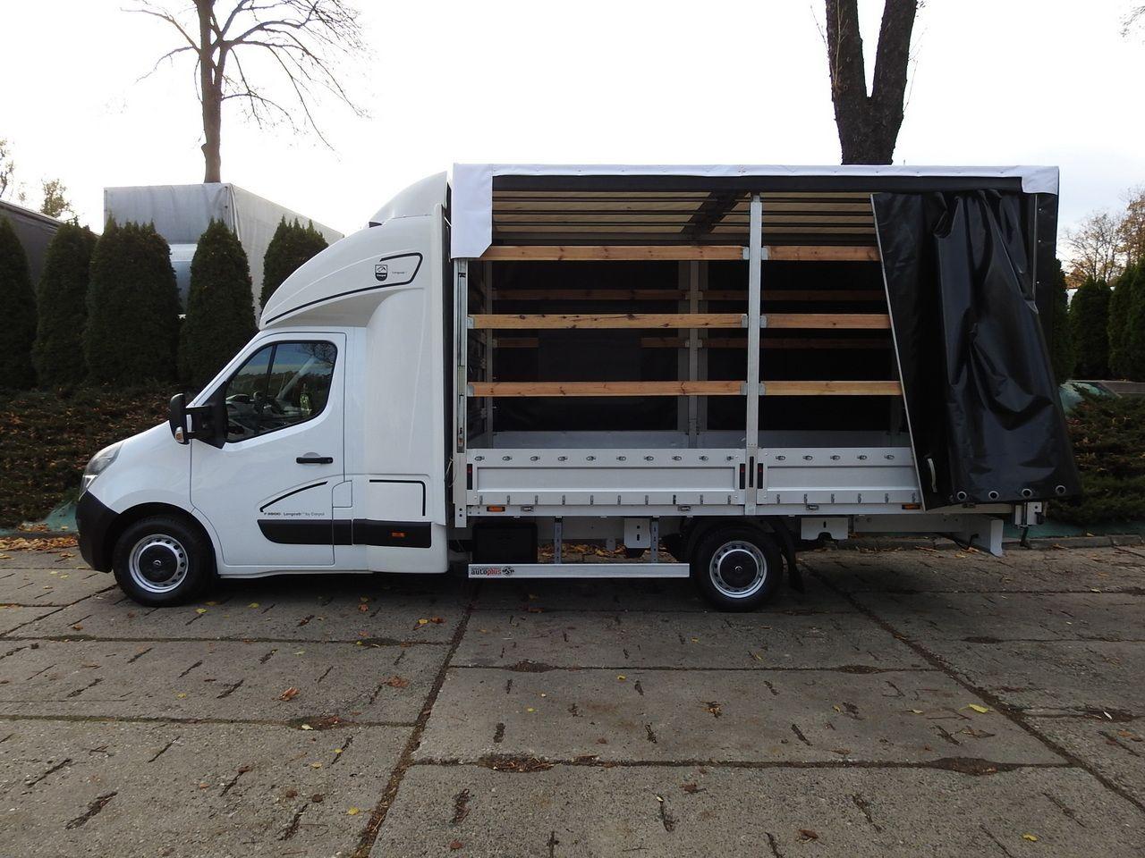 Curtain side van MOVANO TARPAULIN 10 PALLETS WEBASTO CRUISE CONTROL LED LIGHTS PNEUMATICS AIR CONDITIONING 165HP MOVANO TARPAULIN 10 PALLETS WEBASTO CRUISE CONTROL LED LIGHTS PNEUMATICS AIR CONDITIONING 165HP- Photo 8