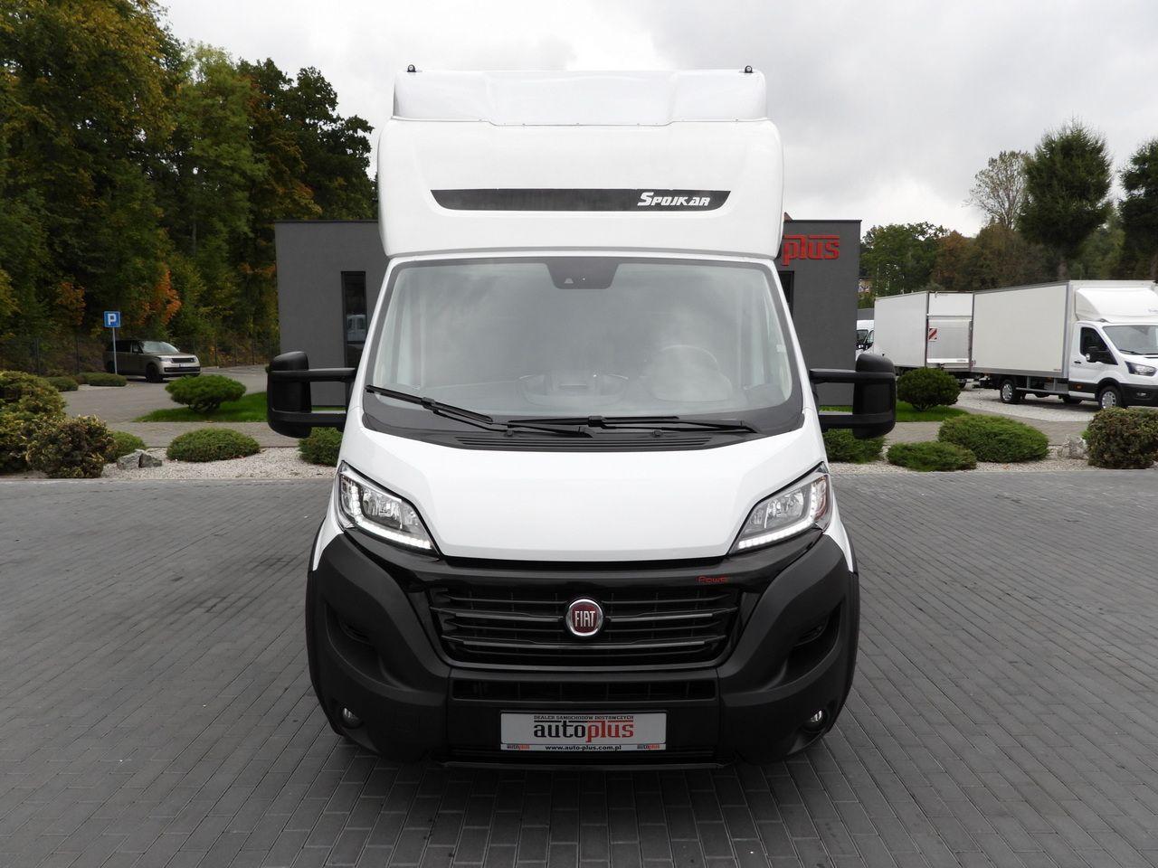Curtain side van DUCATO TARPAULIN 9 PALLETS CRUISE CONTROL LED LIGHTS PNEUMATICS AIR CONDITIONING 180HP DUCATO TARPAULIN 9 PALLETS CRUISE CONTROL LED LIGHTS PNEUMATICS AIR CONDITIONING 180HP- Photo 5