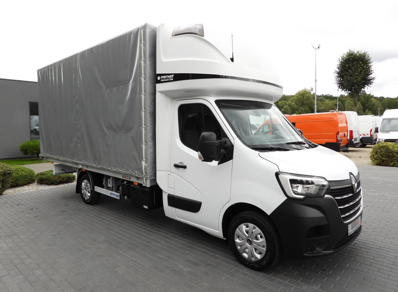 Transporter mit Plane MASTER TARPAULIN 10 PALLETS WEBASTO CRUISE CONTROL LED LIGHTS PNEUMATICS AIR CONDITIONING 165HP MASTER TARPAULIN 10 PALLETS WEBASTO CRUISE CONTROL LED LIGHTS PNEUMATICS AIR CONDITIONING 165HP- Photo 4