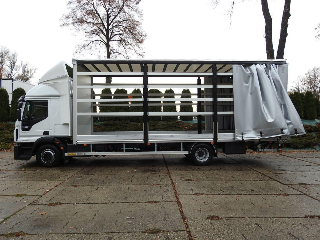 Curtain side van EUROCARGO 120-250 NEW TARPAULIN LIFT 18 PALLETS WEBASTO CRUISE CONTROL AIR CONDITIONING LED LIGHTS PNEUMATICS AUTOMATIC TRANSMISSION HI-MATIC 250HP EUROCARGO 120-250 NEW TARPAULIN LIFT 18 PALLETS WEBASTO CRUISE CONTROL AIR CONDITIONING LED LIGHTS PNEUMATICS AUTOMATIC TRANSMISSION HI-MATIC 250HP- Photo 9