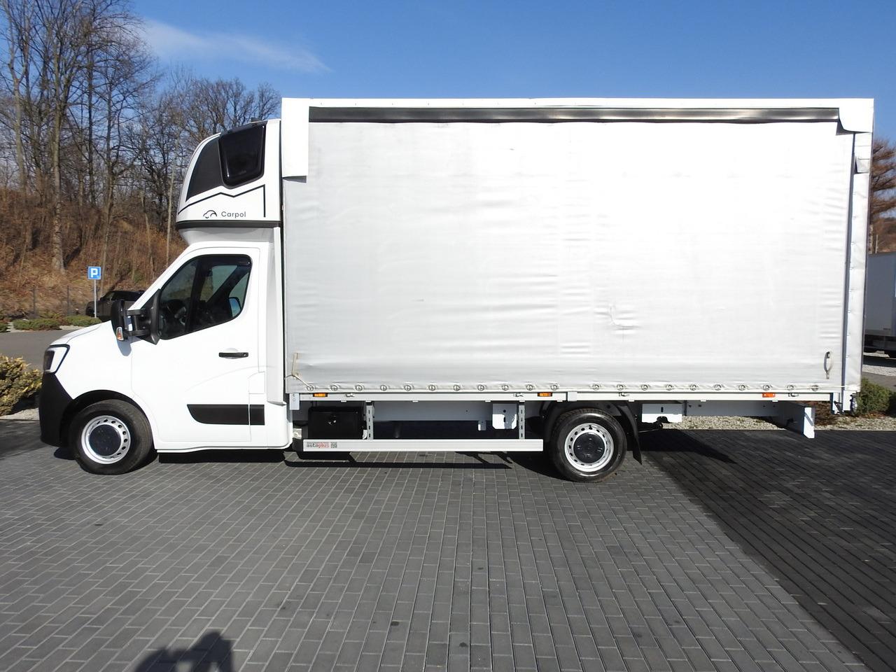 Transporter mit Plane MASTER TARPAULIN 10 PALLETS WEBASTO CRUISE CONTROL LED LIGHTS PNEUMATICS AIR CONDITIONING 165HP MASTER TARPAULIN 10 PALLETS WEBASTO CRUISE CONTROL LED LIGHTS PNEUMATICS AIR CONDITIONING 165HP- Photo 9